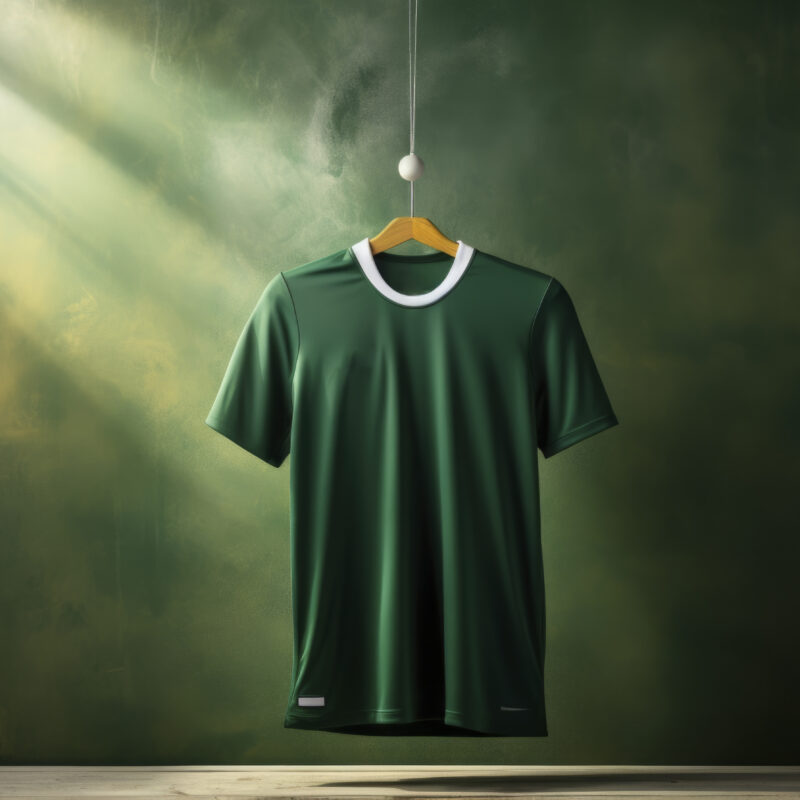 green T-shirts